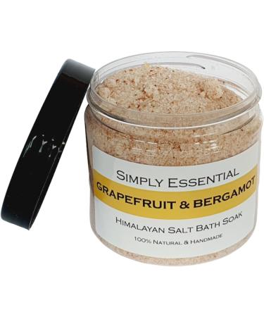 Simply Essential Grapefruit & Bergmot Himalayan Bath Salts Soak 225g - Buy Online on GoSupps.com