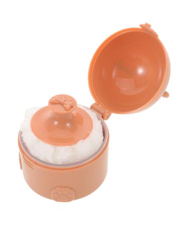 iplusmile 50g Bo te Poudre pour Corps tui de Voyage en Forme D'ours Contenant Compact pour Gar on Fille et Activit s Plein Air avec Couvercle Herm tique