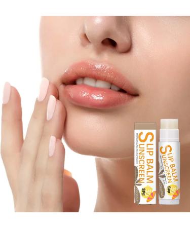 SPF Lip Balm | Bum Sun SPF30 Lip Sunscreen | Travel Size Sunscreen for Lips Sun Protection Lip Care for Protecting Soothing and Moisturizing Lips Troonz #2 Coconut Flavor - Buy Online on GoSupps.com