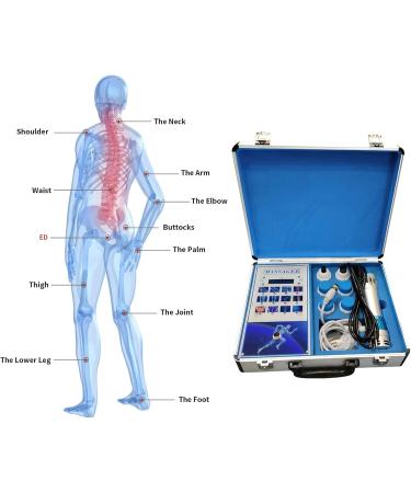 Professional Shock Wave Therapy Device for Pain Relief Body Formation & ED - Shop Internationally - Buy Online on GoSupps.com