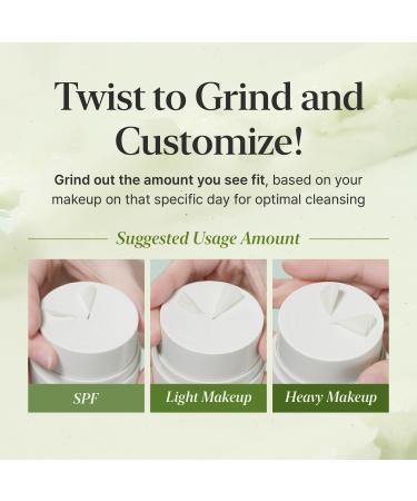 CKD Green Plum AHA BHA Grinding Cleansing Oil Balm - Sherbet Balm Korean Cleanser for Makeup, Sebum & Blackhead Removal. Exfoliating with 4-Acid Complex for All types of Skin. 1.75 fl oz Cleansing Balm 1.75 Fl Oz (Pack of 1) - Buy Online on GoSupps.com