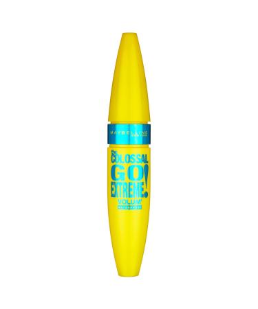 Maybelline New York Mascara Volum 'Express The Colossal GO Extreme very black waterproof/waterproof mascara black incl. Double pump eyelid brush 1 x 9.5 ml - Buy Online on GoSupps.com