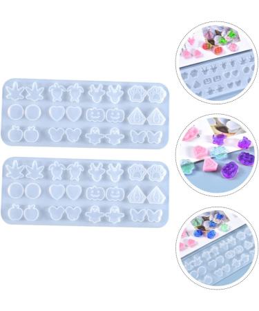 SEWACC Resin Jewelry Molds Set - 6 Pcs Silicon Earring & Pendant Moulds for DIY Jewelry Making | Epoxy Resin Casting Kit with Silicone Gummy Molds - Handmade Earrings | 5.8x14.5cmx3pcs - Buy Online on GoSupps.com