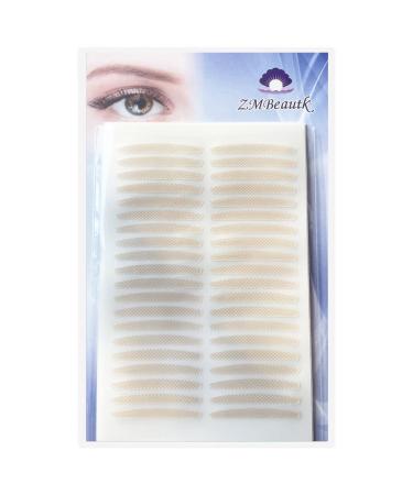 Akliocss Natural Invisible Eyelid Tape Stickers(200Pcs Medium Size)One-sided Sticky Eyelid Lift Strip Instant Eye Lift Without Surgery Perfect for Uneven Mono-Eyelids 3MM skin tone Blue