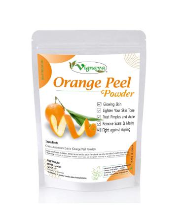 QURA QURA Natural Orange Peel Powder for Face Skin Whitening Ideal for Face (200g)