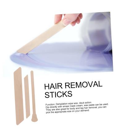Beavorty 300 PCS Wax Sticks for Hair Removal - Premium Wooden Wax Strips for Smooth Skin - Buy Online on GoSupps.com