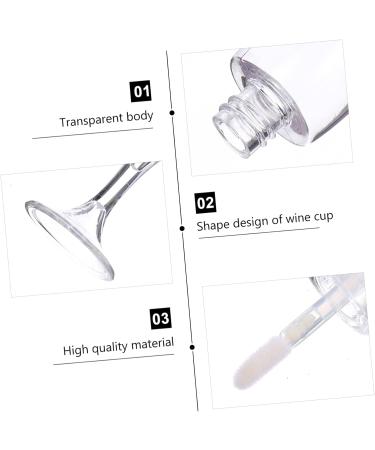 minkissy Pcs Flacons En Verre De Vin R cipient De Stockage De Brillant Flacons De Brillant Contenant De Tube De Rouge Bouteilles En - Buy Online on GoSupps.com