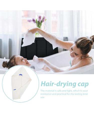 Hair Drying Towel Cap - Fast Absorbent Hair Towel Wrap for Kids & Adults | Perfect Hair Turban for Quick Drying - Buy Online on GoSupps.com