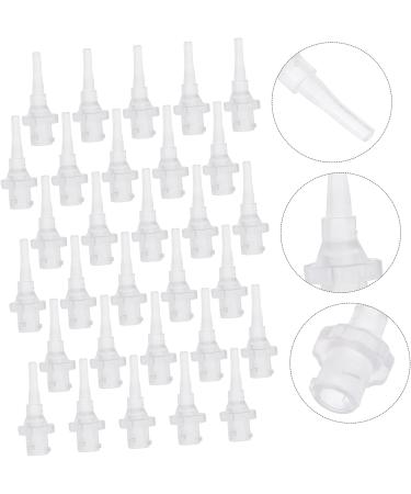 Ear Cleaner Replacement Tips - 60 Pcs Conical Bottle Ear Washer Nozzle Set - Buy Online on GoSupps.com