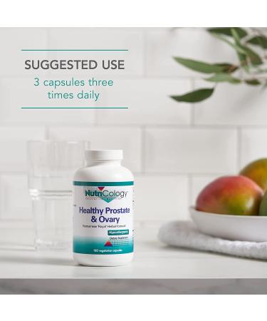 Nutricology Healthy Prostate & Ovary - 180 Vegetarian Capsules for Optimal Support - Buy Online on GoSupps.com