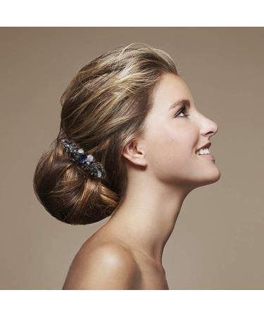 NODG Crystal Rhinestone Butterfly Hair Barrettes Set - Vintage French Clips for Women and Girls - Buy Online on GoSupps.com