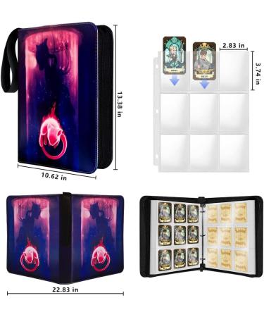 Pokemon Card Binder | 9 Pocket with 50 Sleeves | Holds up to 900 Cards | School Gift for 1-18 Year Olds | Trading Card Display Case - Buy Online on GoSupps.com