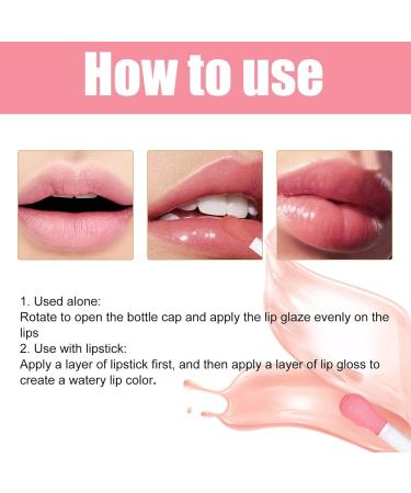  Hongjingda Plumping Lip Oil | Tinted Moisturizing Gloss | 6 Plump Lip Gloss Tinted Clear Lip Care Glass Lip Shine Oil Repair Nourishing  - Buy Online on GoSupps.com