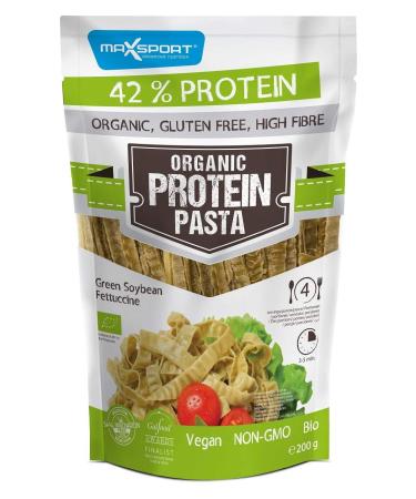 maXsport nutrition PASTA GREEN SOY FETTUCCINE GLUTEN FREE ORGANIC 200 g MAXSPORT Fettuccine 1 x 200 g