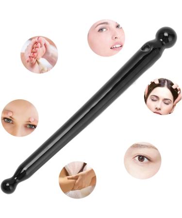Black Ceramic Acupuncture Pen - Deep Tissue Massager for Athletes | Perfect for Travel | International Shipping - Buy Online on GoSupps.com