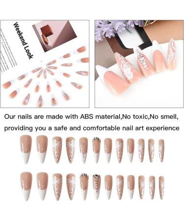 False Nails Stylish Full Cover Nail Art Durable Artificial Nail Tips for Women and Girls - Buy Online on GoSupps.com