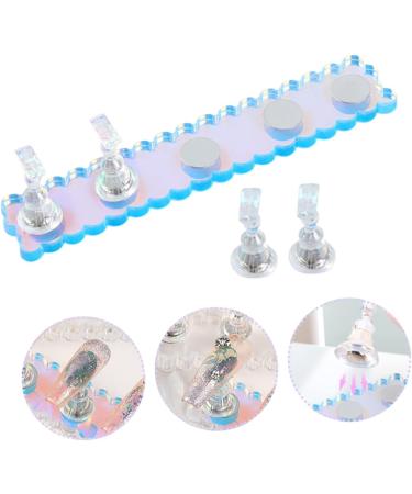 Housoutil 1 Set Nail Practice Bracket Manicure Tools Practice Nail Racks Nail Display Convenient Nail Racks Nail Art Stand Convenient Nail Stands Paint Brishes Alloy Magnet Personality Base - Buy Online on GoSupps.com