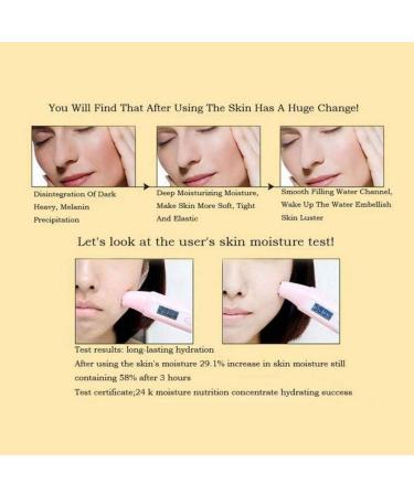 Allbesta 24k Gold Elixir Serum Moisturizing Firming Anti Aging Anti-Wrinkle Infused Essence Oil Drops for Face Makeup Skin Care - Buy Online on GoSupps.com