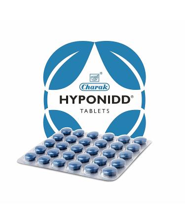 Johns Charak Pharma Hyponidd Tablet for Hormonal Balance in PCOS and Diabetes | Regulate Hormones for Better Cycle | Contains Herbs Guduchi Amlaki Haridra Vijaysar - 30 Tablets X 3