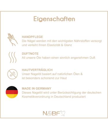Nails Beauty Factory N&BF Comfort Nail Oil with fragrance 12 ml Nutrientrich care for nails and cuticles on a natural basis Repair and Protect oil optimally supports the regeneration of the fingernails Strawberry - Buy Online on GoSupps.com