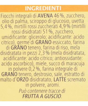 Pack of 6 Cameo Vitalis Muesli Croccante Frutta Mix Cereals 300 g - Buy Online on GoSupps.com