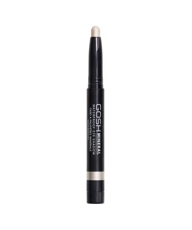 Gosh Mineral Waterproof Eye Shadow I rotatable eyeshadow pen with a creamy texture for easy application and intensive color result i waterproof long-lasting & perfume-free i 001 Pearly White 001 Pearly Whity - Buy Online on GoSupps.com