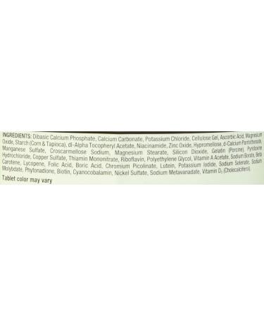 Kirkland Signature Adult 50+ Multi Vitamins & Minerals 400 Tablets (5 Pack) - Buy Online on GoSupps.com