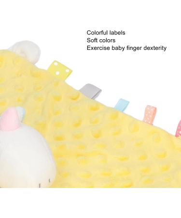 Aqur2020 Infants Security Blanket - Crinkle Rattle Tags, Teether, Bell Sound - Soothing Sleep Plush - Buy Online on GoSupps.com