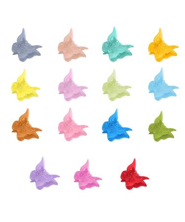 50 Pieces Jelly Blue Butterfly Hair Clips - Mini Claw Clips for Women Girls & Children - Stylish Hair Jewelry - Buy Online on GoSupps.com