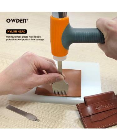 OWDEN Jewelry Metal Stamps Hammer Set for Family Craft Working - Brass, Steel & Nylon Hammers for Jewelry Stamping & Leather Tooling - Buy Online on GoSupps.com