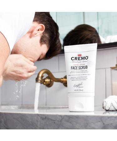 Cremo Exfoliating Face Scrub 4 fl oz - Gentle Exfoliation for Smooth Skin - Buy Online on GoSupps.com