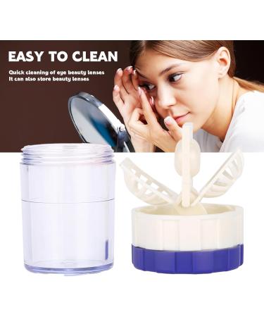 Vueinrg 8-Piece Portable Contact Lens Container Set - Soft Lentil Cleaners & Cases (4 Colors) for Daily Travel - Buy Online on GoSupps.com