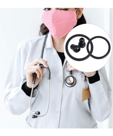 Buy 2 Sets Stethoscope Earbuds - Medical Noise Reduction Ear Tips Skull Diaphragm Seal PVC Replacement Ear Beans - International Shipping Available - Buy Online on GoSupps.com