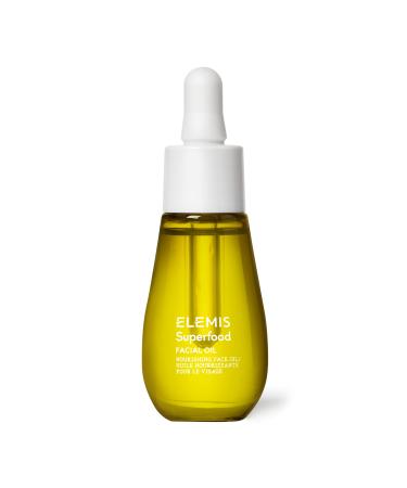ELEMIS Superfood Facial Oil Concentrated Lightweight, Nourishing Daily Face Oil Hydrates and Smoothes Skin for a Healthy, Glowing Complexion, 0.50 Fl Oz