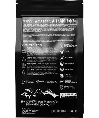 Pure premium Yerba Mate loose-leaf No se Llama South American luxury energizing herbal tea blend - CITRICO "Excellent energy boost and detox ". - Buy Online on GoSupps.com