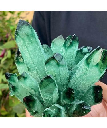 Crystals Stones Natural Green Transparent Crystal Cluster Stone ore Stone Decoration Home Goods (Size : 550-600g) - Buy Online on GoSupps.com