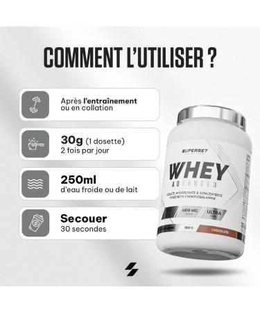 Superset Nutrition | 100% Whey Proteine Advanced (900g) | Whey prot ine | Prot ine assimilation optimis e - Fraise Yogourt - Buy Online on GoSupps.com