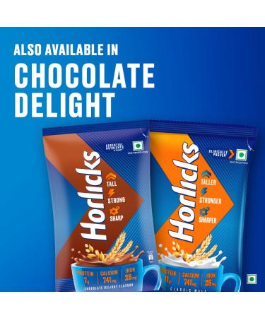 Horlicks Classic Malt Standard 450 gm Pouch - Buy Online on GoSupps.com