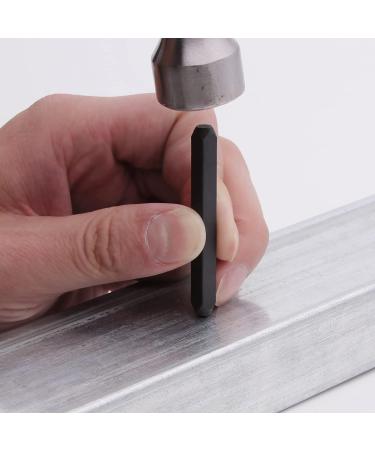 SEEKQUA 2mm Letter and Number Stamp Set - 36-Piece Carbon Steel Metal Punching Set with Wooden Case - Buy Online on GoSupps.com