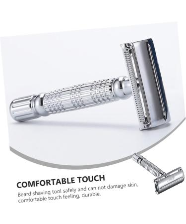Beavorty 3-St Manual Razor Body Shaver | Double-Edged Chrome-Plated Hair Cutter for Precision Grooming | All-in-One Alloy Design - Buy Online on GoSupps.com