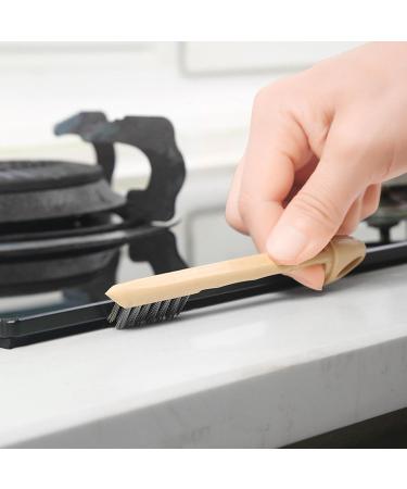Fovolat Dishwasher Brush Dishwash Brush 2-in-1 Cleaning Brush - Multi-Functional Dish Brush with Handle Kitchen Scrub Brushes for Kitchen Cleaning - Buy Online on GoSupps.com