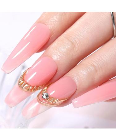 LOUINSTIC Solid Builder Nail Gel 15g | Non-Sticky Nail Glue for Hand Carving & Modeling | Ideal for Nail Art (Nude) - International Shipping - Buy Online on GoSupps.com