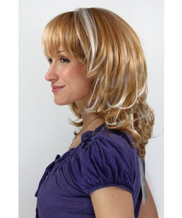 Buy WIG ME UP 3221-27-613A Dark Blonde/Platinum Blonde Highlights Wig | Straight Hair with Curved Ends & Bangs - International Shipping Available - Buy Online on GoSupps.com