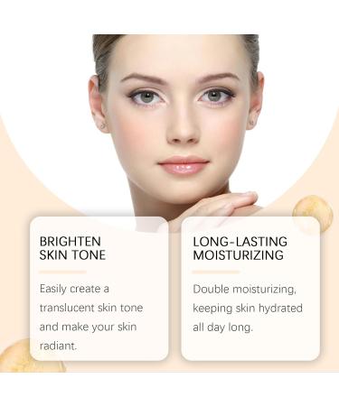 GIRLVYAN Revitalizing Tone-Up Cream - 4 in 1 Moisturizing Makeup Primer & Foundation for Face Neck & Arm - Waterproof & Sweatproof - Shop Internationally - Buy Online on GoSupps.com