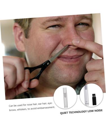 FRCOLOR Nose Hair Trimmer For Men Electric Nose Hair Trimmer Mini Silent Technology Multifunction For Ear And Eyebrows - Buy Online on GoSupps.com