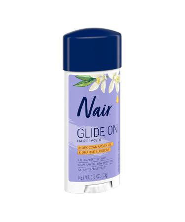 Nair Hair Remover Glides Away Cream 3.3 oz - Smooth Hair Removal (Pack of 1) - Buy Online on GoSupps.com