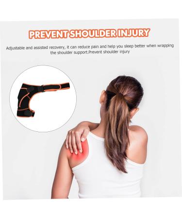 FRCOLOR Adjustable Shoulder Pads & Support Brace for Men & Women - Neoprene Fitness Shoulder Strap & Protective Belt - Buy Online on GoSupps.com