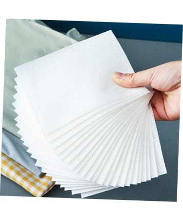 Alipis 360 Pcs Anti-Cross-Dyeing Absorbing Film Dye Trapping Paper Laundry Anti Dyed Cloth Washer Machine Cleaner Grabber Color Savers Anti-Dyed Cloth White Simple Absorbent Paper Whitex5pcs 28X11CMx5pcs - Buy Online on GoSupps.com