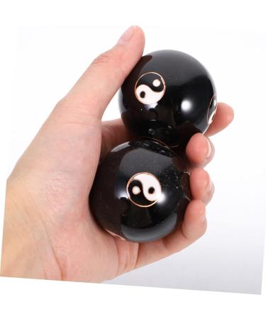 Gatuida 8 STK Metal Massage Globe Stress Balls - Premium Baoding Balls for Stress Relief & Yoga - Hand-Rolling Massage Device - Buy Online on GoSupps.com