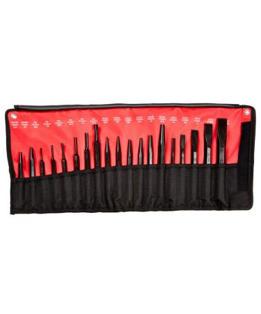 Mayhew Tools 61019 Pro Punch and Chisel Kit  19-Piece  Black - Buy Online on GoSupps.com